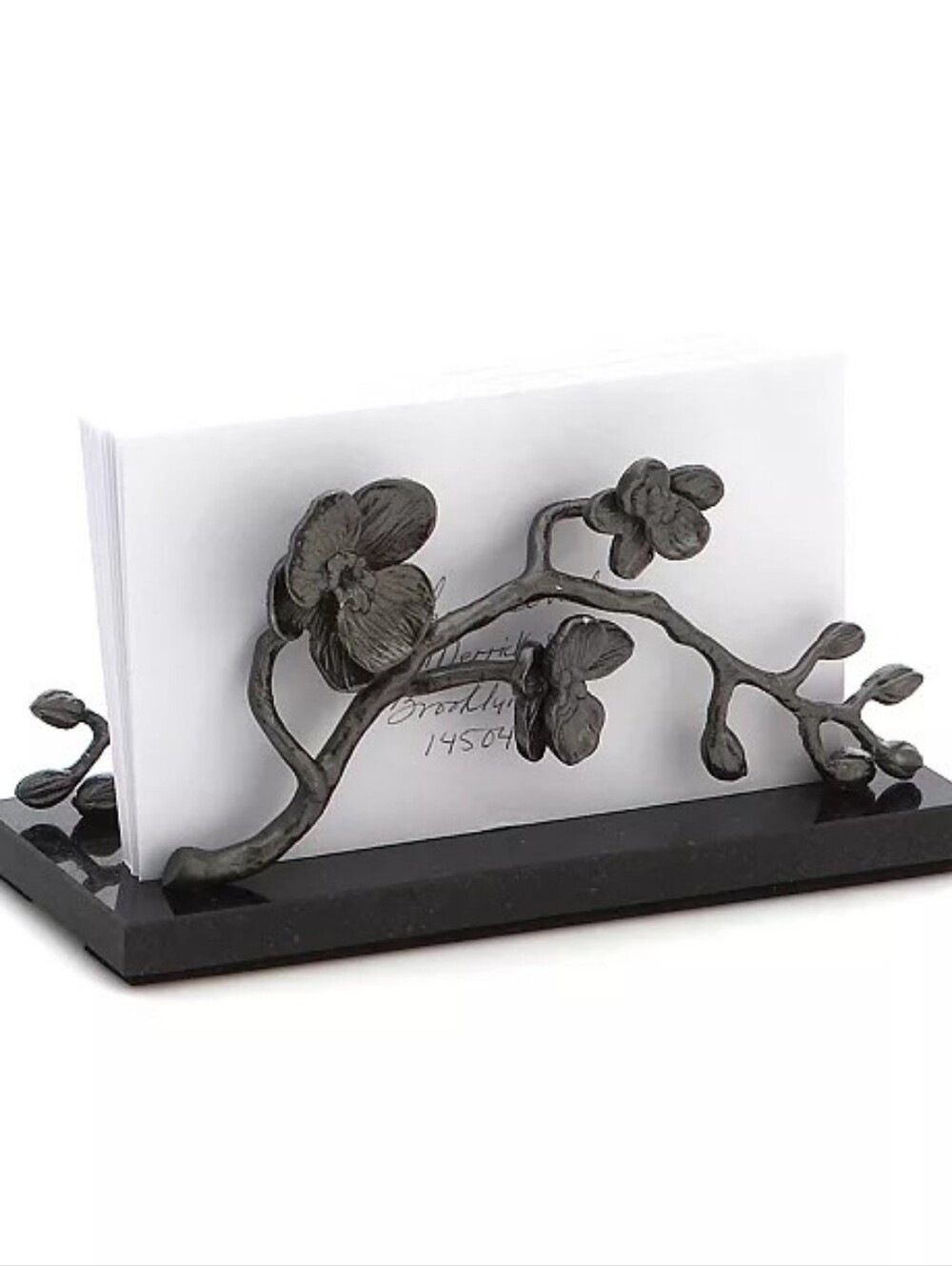 Michael Aram Black Orchid Vertical Napkin Holder